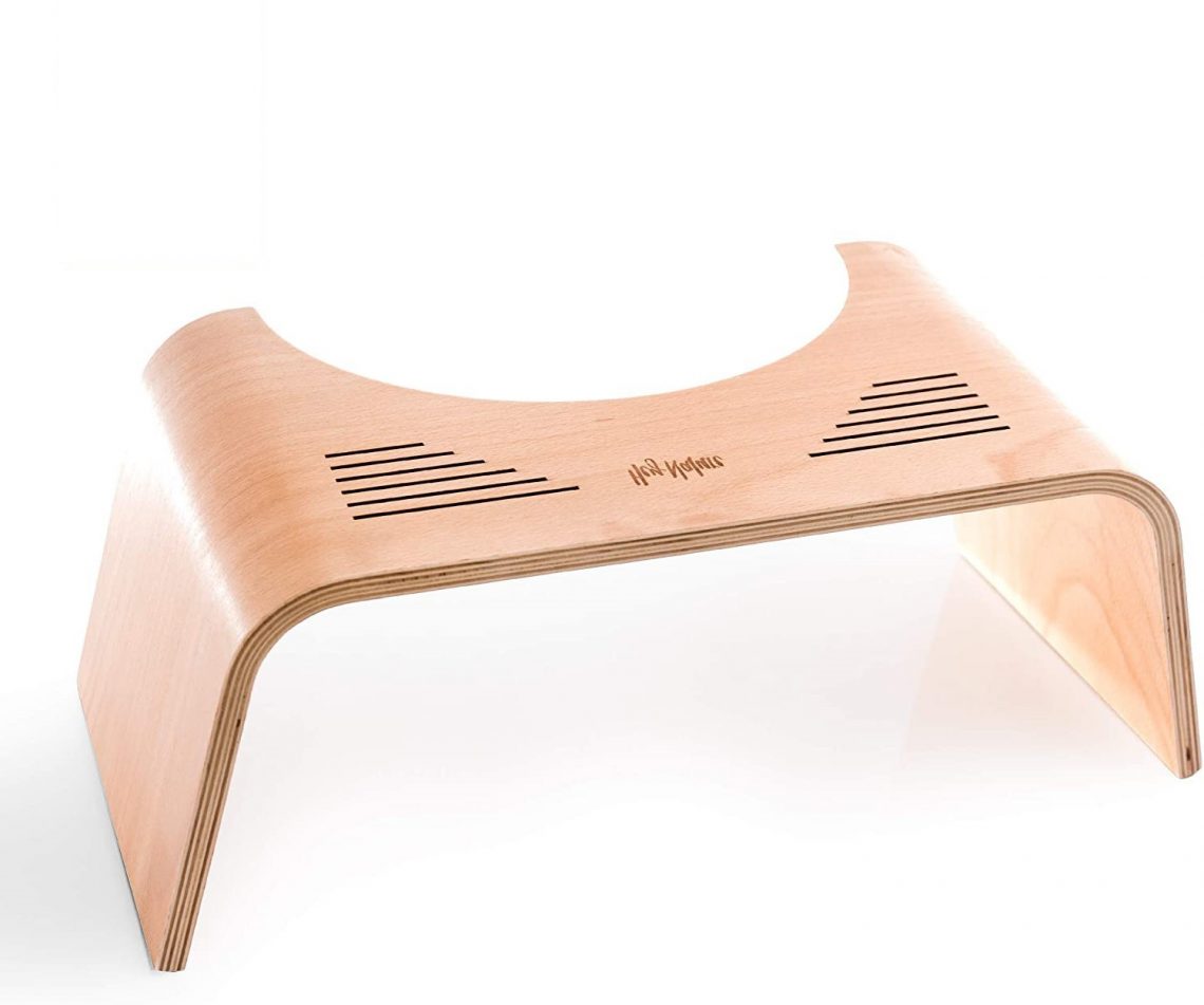Marche Pied Toilette Antidérapant Pour Enfant Et Adulte - Tabouret WC Anti-Constipation, Repose Pieds Stable Et Portable